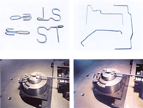 wire forming machine samples