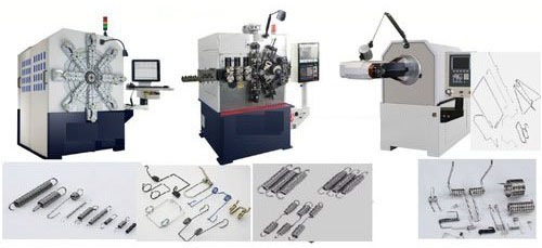 spring making wire bending machine
