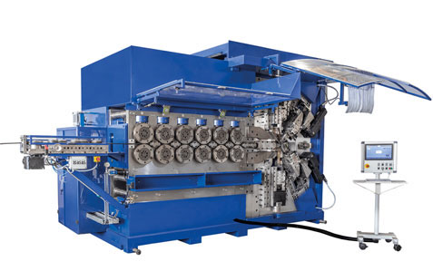 spring coiling machine