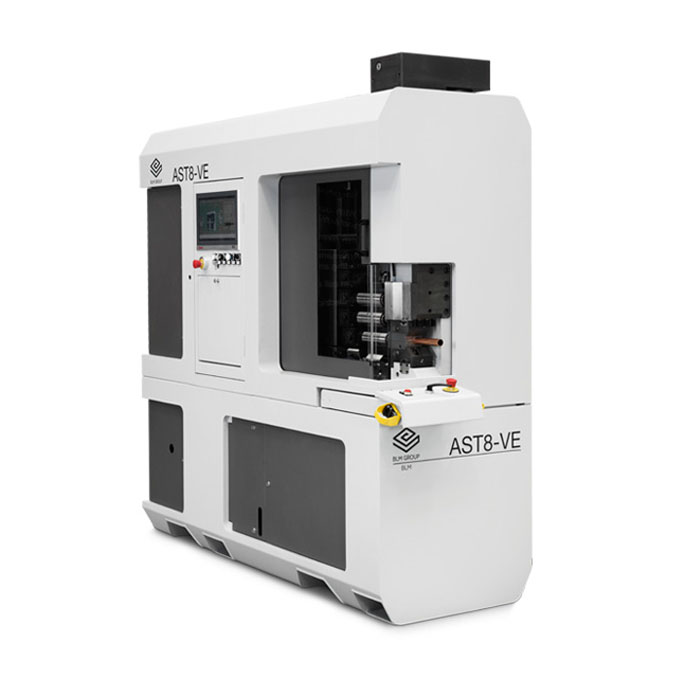 AST8-VE Vertical end-forming machine with compact layout